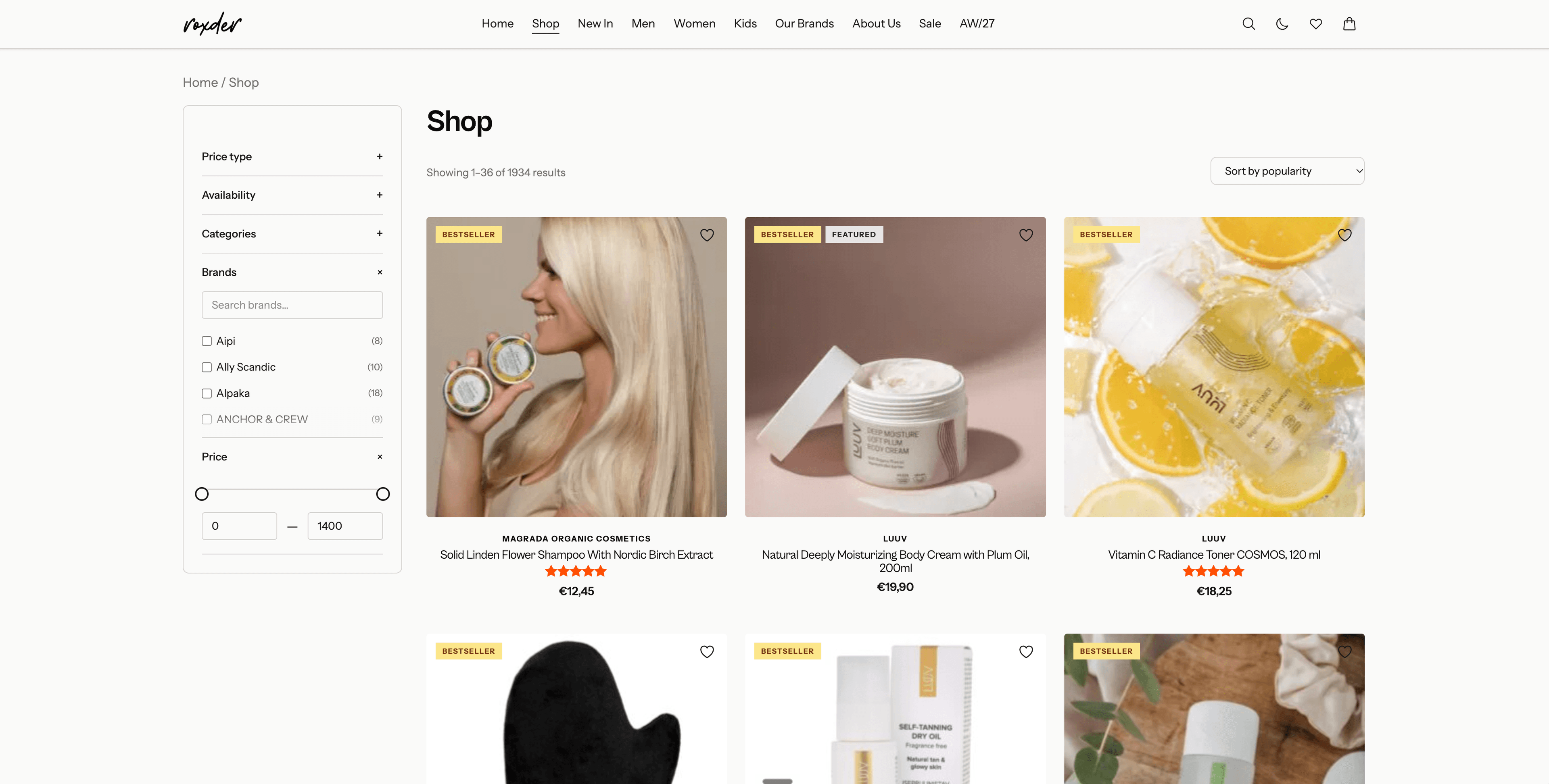 Shop